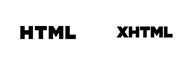 HTML vs XHTML