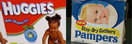 Huggies vs Pampers