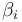 \beta_{i}~~