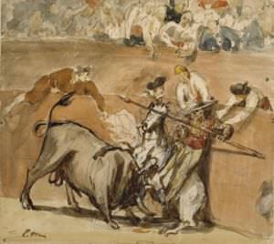 Bullfight by Édouard Manet.