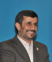 Mahmoud Ahmadinejad, the President of Iran