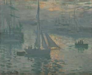 Sunrise (Marine) by Claude Monet.